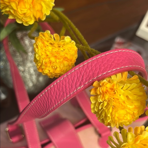 Dooney & Bourke Pink and Cream Women's Tote Bag nwot! - Picture 4 of 15